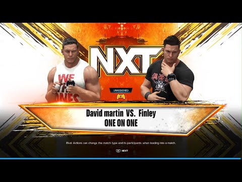 WWE 2K24: AWA Wrestling: David Martin vs Finley