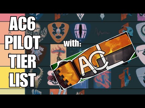 AC6 Pilot Tier List - Feat. Armored Core Lore! (Pt. 1)