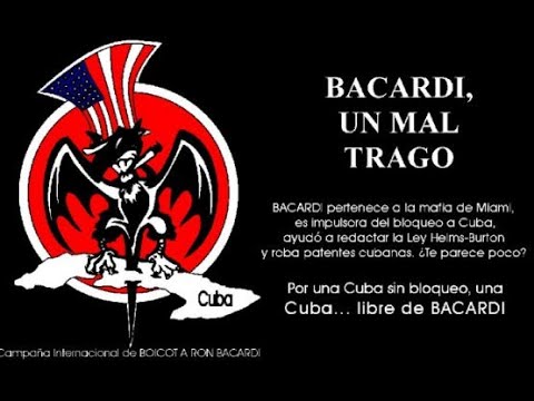 Beber ron Bacardí: apoyar la guerra económica contra el pueblo cubano