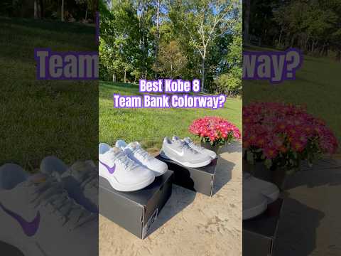 KOBE 8 Protro - Team Bank Colorways - Which One is YOUR FAVORITE???