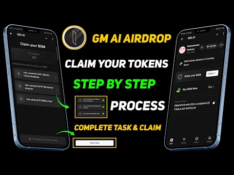 Gm ai token claim - Gm ai airdrop claim - Gm ai claim tasks - Hassan Crypto Official