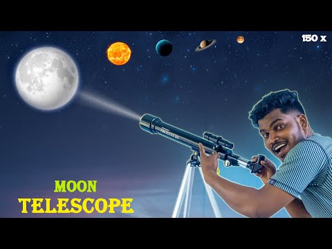 7000 Rs Worth Moon Telescope #mrsuncity #mrsuncityvlog