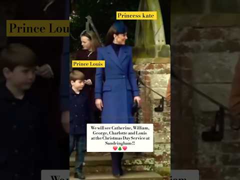 Princess kate return Prince William withroyal kids Christmas sandringham walk #shorts #katemiddleton