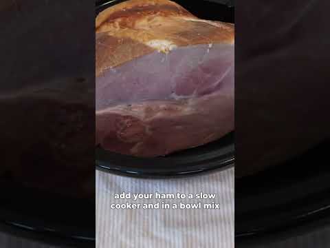 Watch This Insane 8-Hour Slow Cooker Hack Turn a Bland Ham Into a Flavor Explosion! 😱🍖