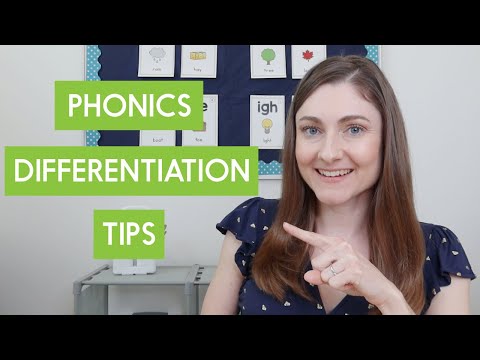 How to Differentiate Phonics Activities in a K-2 Classroom