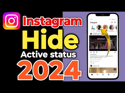 Instagram ACTIVE STATUS Turn Off || 2024