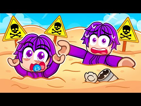 Can Baby Dash ESCAPE ALL QUICKSAND TRAPS in Roblox?