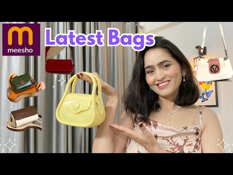 Latest/trendy bags from Meesho haul /❤️December 2024 ✅GIVEAWAY ✅#trending #meeshohaul