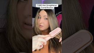 TYMO Hair Straightener Brush Review #hairstraightener #review #firstimpression