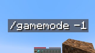 I found Minecraft's hidden gamemode.