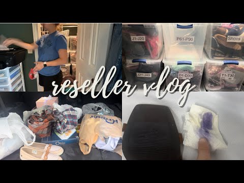 Poshmark Reseller Vlog : yardsaling + experimenting 🔆