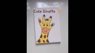 😍Easy Giraffe drawing for kids #art #shorts #kidsdrawing #kidsshorts #kidsvideo #giraffe #viralshort