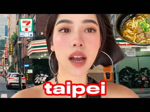 TAIPEI VLOG | OG bubble tea, night market, shopping, Y2K photobooth | 台北的一周