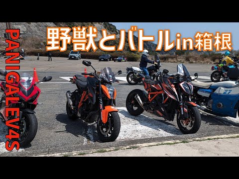 KTM DUKE BEAST　箱根峠で勝負！！