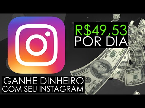 COMO GANHAR DINHEIRO USANDO SEU INSTAGRAM, GANHE ATÉ R$49,53 POR DIA !!!