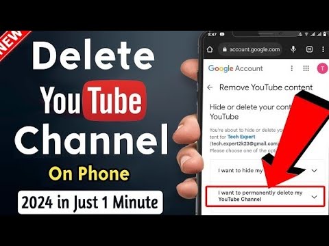 PAANO MAG PERMANENTLY DELETE NG YOUTUBE CHANNEL 2024 |Jhees Official