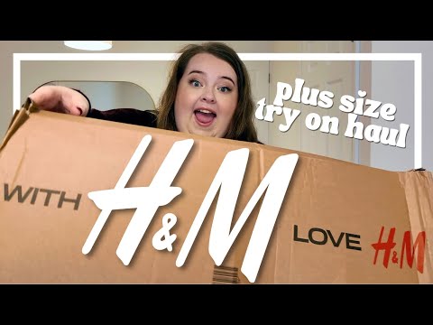 H&M PLUS SIZE TRY ON HAUL | Molly Mae Maebe blazer dupe?! | 2024