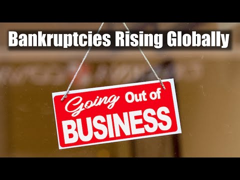 Bankruptcies Rising Around the World