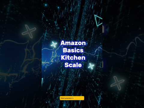 Upgrade Your Kitchen with Amazon Basics Digital Kitchen Scale! 🧑‍🍳#smartkitchen #portioncontrol