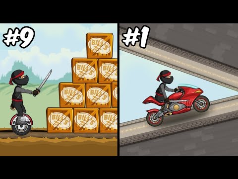 Top 10 HARDEST maps in Hill Climb Racing 2