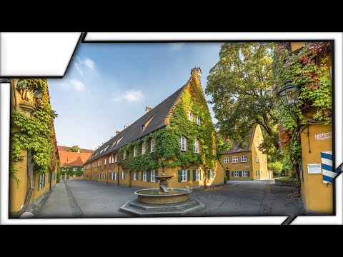 The Fuggerei, Augsburg - The world's oldest social housing complex still in use