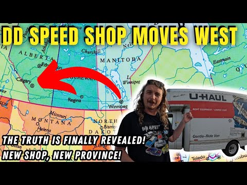 DD SPEED SHOP MOVES ACROSS COUNTRY- In an 89 Caprice and a U-Haul!