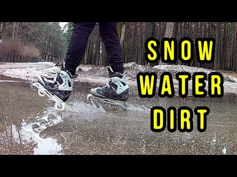 How to Skate during Spring Snow Melt