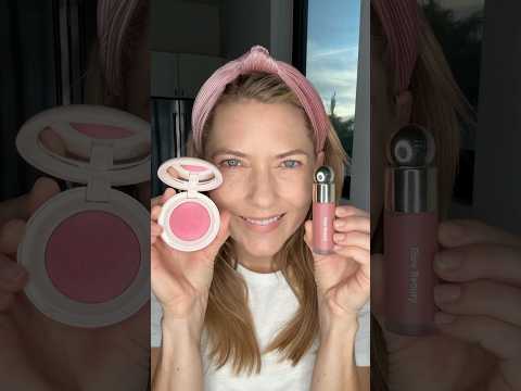 @RareBeauty Liquid Blush vs Powder Blush | Mature Makeup #HolidaywithYouTube