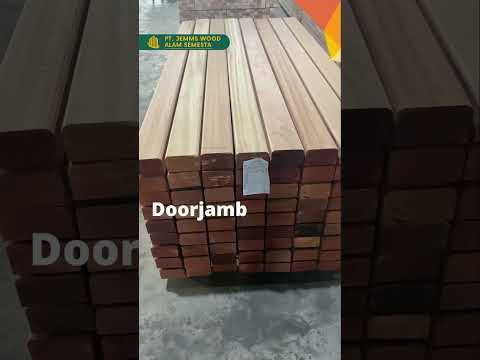 Product Doorjamb Red Meranti 70 x 120 #wood #woodindustry #woodworking