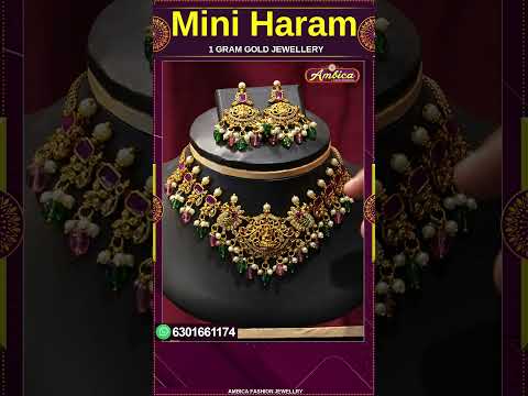 # Shorts Mini Harams Collection | 1Gram Gold Jewellery