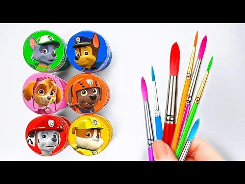 Aprende Los Colores y Formas con Paw Patrol & Play Doh | Video Educativo para Niños y Bebés