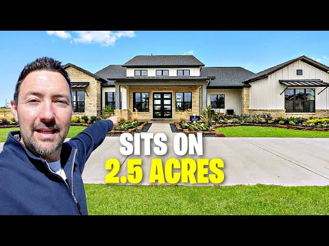 Massive HOUSTON TEXAS Custom Homes on Acreage for CHEAP Next to Houstons Top Suburbs!