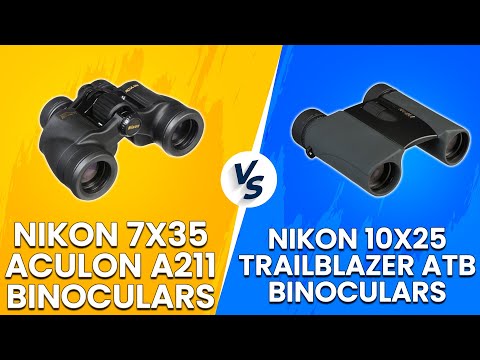 Nikon 7x35 Aculon A211 Binoculars vs Nikon 10x25 Trailblazer Binoculars - How Are They Different?