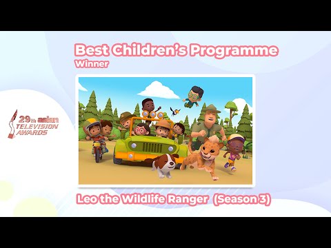 Best Children's Programme - Leo the Wildlife Ranger Season 3 @ 29th Asian Television Awards!