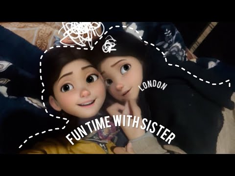 Funny conversation with sister who is London return  👧🏻🫣😂#funnyvideo #fun #comedy #kashmir