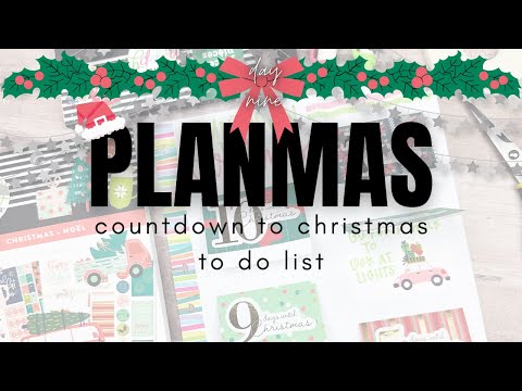 Countdown to Christmas To Do List | PLANMAS Day 9