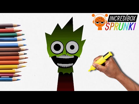 How To Draw OWAKCX Horror   INCREDIBOX SPRUNKI Tutorial  Easy Step by Step Drawing Guide