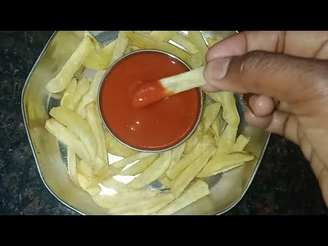 ||French fries recipe at home|| easy process french fries|| @SnigdaVantalu