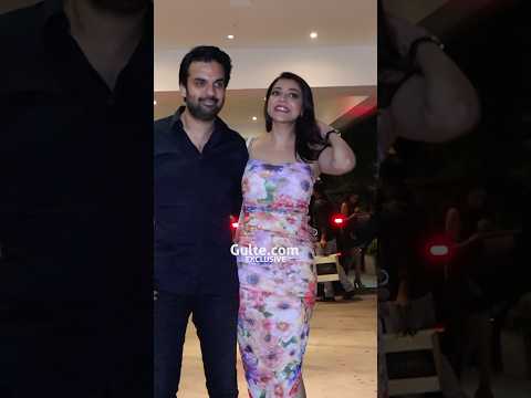 Gorgeous #KajalAgarwal with Gautham Kitchlu at Jackky Bhagnani’s birthday bash 😍❤️‍🔥 | Gulte