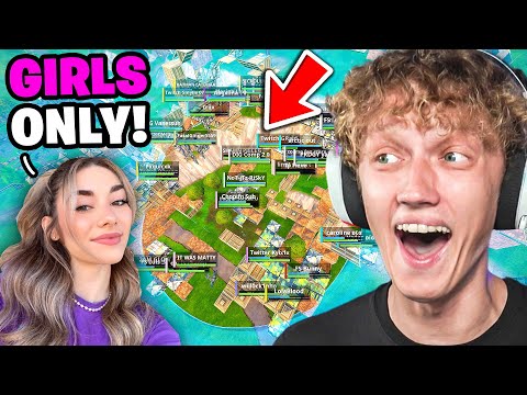 I Hosted a GIRLS ONLY Tournament In OG Fortnite! (ft. Sommerset)