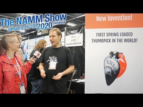 A New Innovative Finger Pick | Black Mountain Picks | Winter NAMM 2020