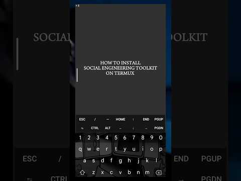 How to install The Social Engineer Toolkit Effectively in termux #termux #android #kalilinux