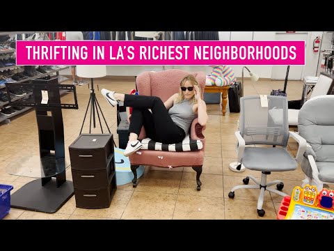 THRIFT FAIL? Come Thrifting in LA’s Richest Neighborhoods