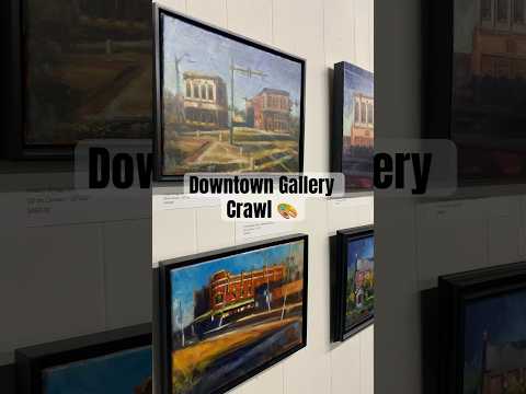 Downtown Gallery Crawl🎨🖼️ #discovermwm #art #thingstodo #explore #explorepage #travel #mwm #fun