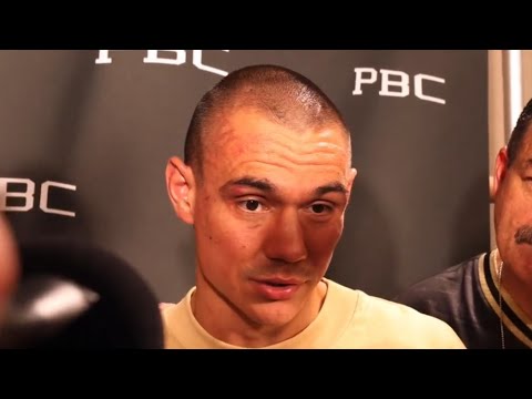 GUTTERED Tim Tszyu Reacts to his K.O LOSS to Bakhram Murtazaliev