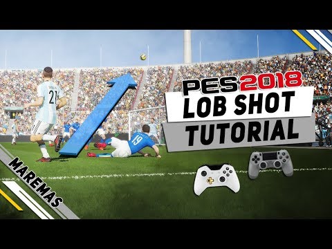 PES 2018 Lob Shot Tutorial | 100% Goal!