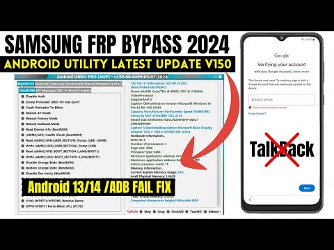 SAMSUNG FRP BYPASS ADB FAIL FIX 2024 | ALL SAMSUNG FRP BYPASS ANDROID 13 WITHOUT TALKBACK