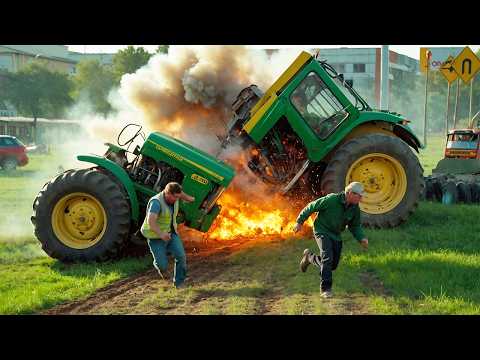 Tractors and Agricultural Machines in Extreme Conditions #2 | Extreme Conditions in the Field!