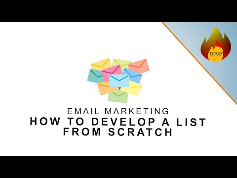 How to Develop a List From Scratch