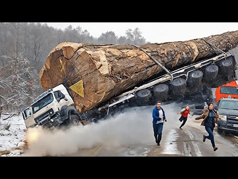 Crazy Car Crashes of Idiots | Incredible Road Moments | Extreme Dangerous Truck Driving Skills#11